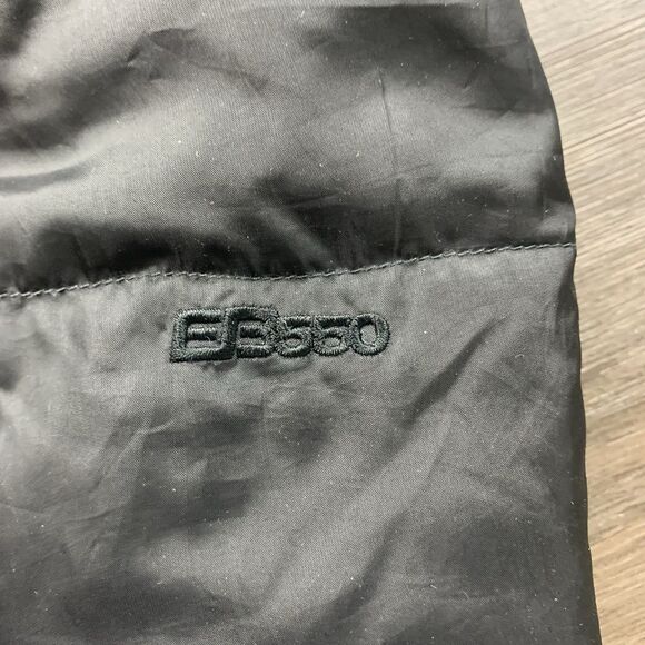 Eddie Bauer Women’s Size M full zip down fill black long puffer Jacket EB550 - Picture 6 of 7